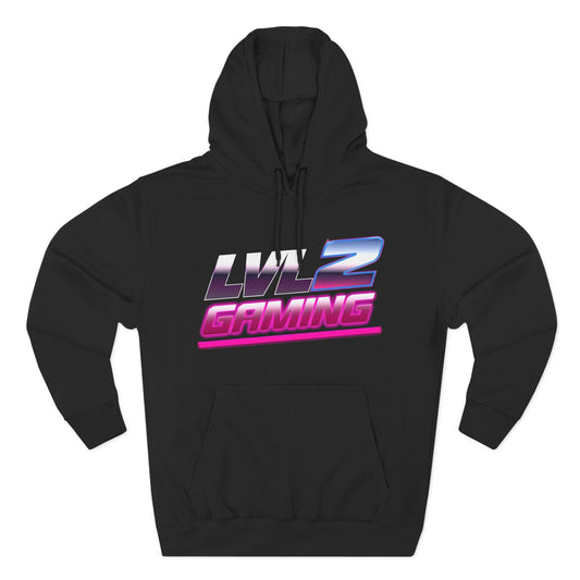 Three-Panel Fleece Hoodie