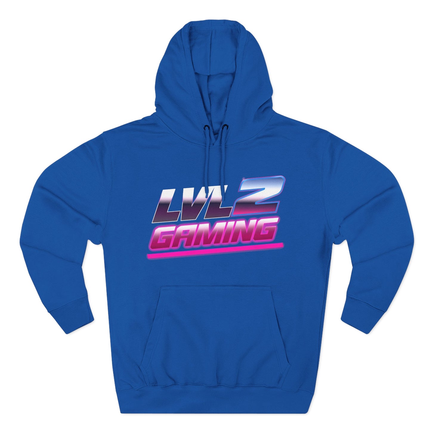Three-Panel Fleece Hoodie